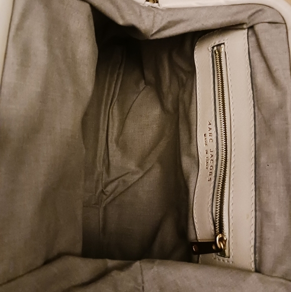 Vintage Marc Jacobs quilted ivory genuine leather shoulder bag - Picture 9 of 16